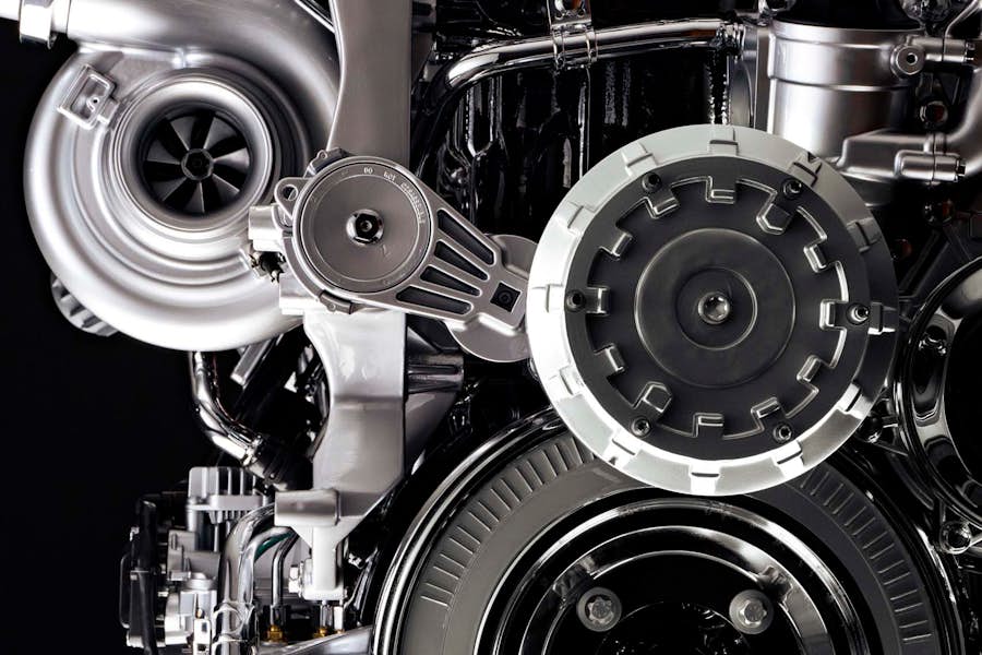 International S13 Powertrain Close Up