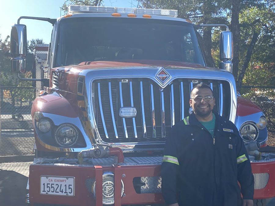 International Trucks Technician of Influence Winner Avelino Ordonez