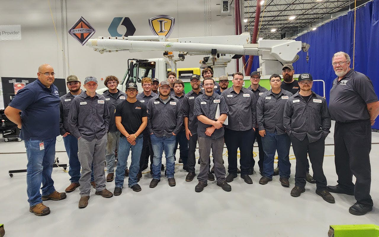 Class of truck technicians