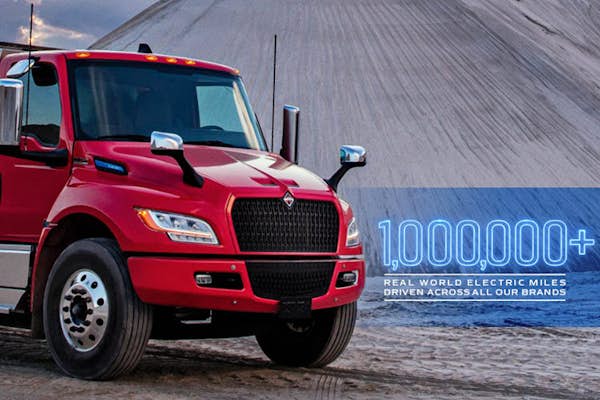 Electric Truck One Million Miles Driven