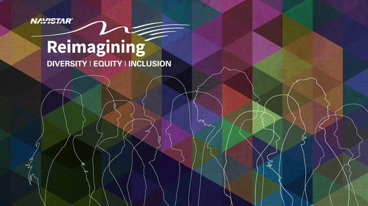 A group of people standing in a line